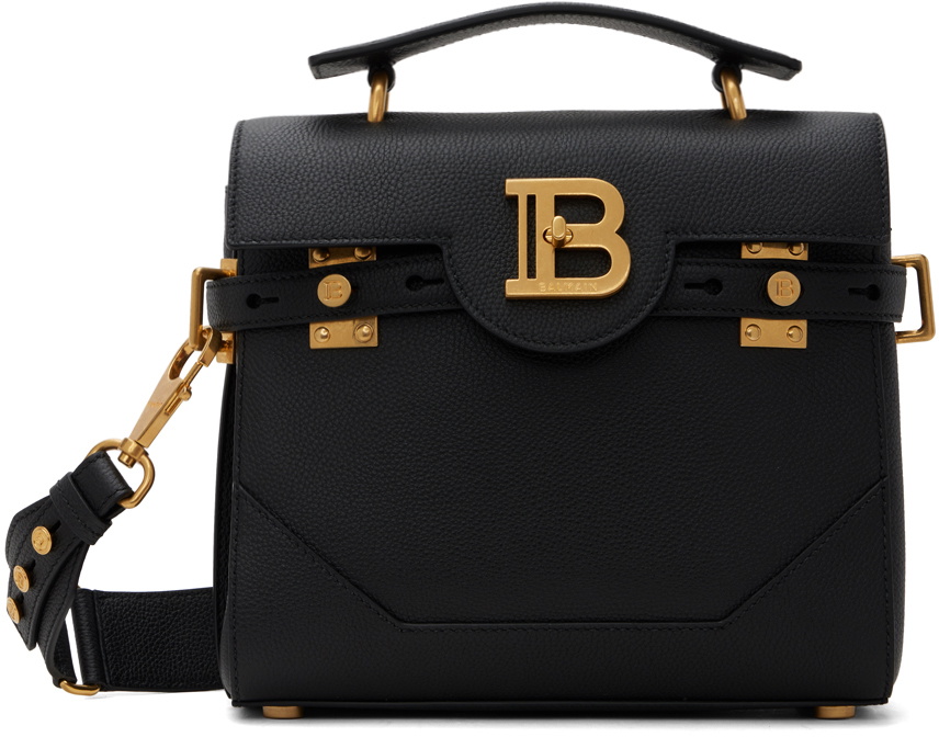 Balmain Black B-Buzz 23 Bag Balmain
