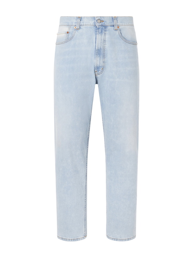 Photo: Ghiaia Cashmere - Straight-Leg Jeans - Blue