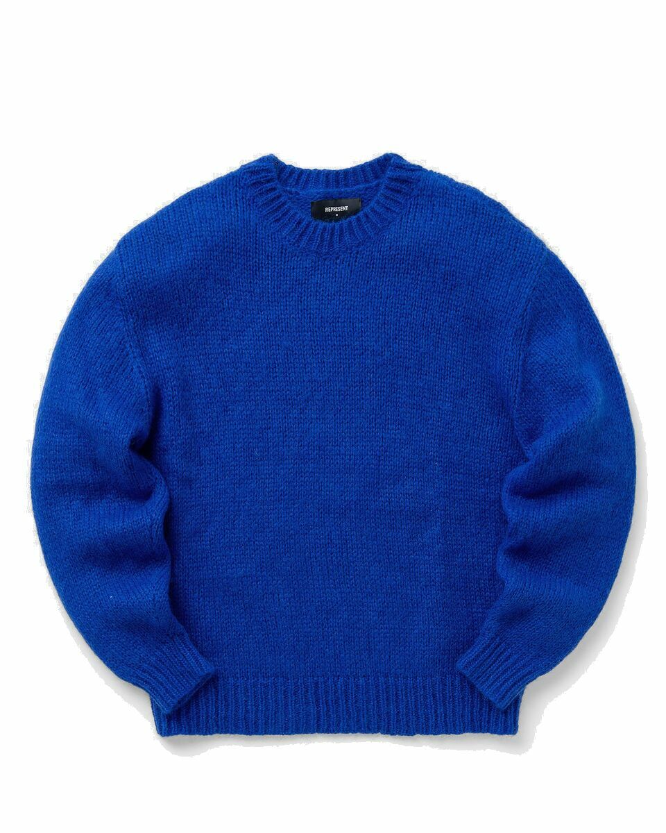 Photo: Represent Mohair Sweater Blue - Mens - Pullovers