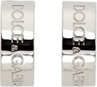 Dolce&Gabbana Silver Open Hoop Earrings