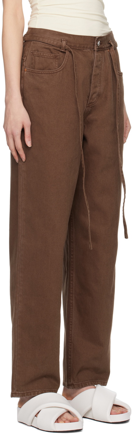 CAMILLA AND MARC Brown Rhodes Jeans