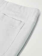 Stòffa - Straight-Leg Pleated Wool-Flannel Trousers - Gray