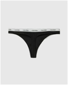 Calvin Klein Underwear Wmns 5 Pack Thong (Low Rise) Black - Womens - Panties