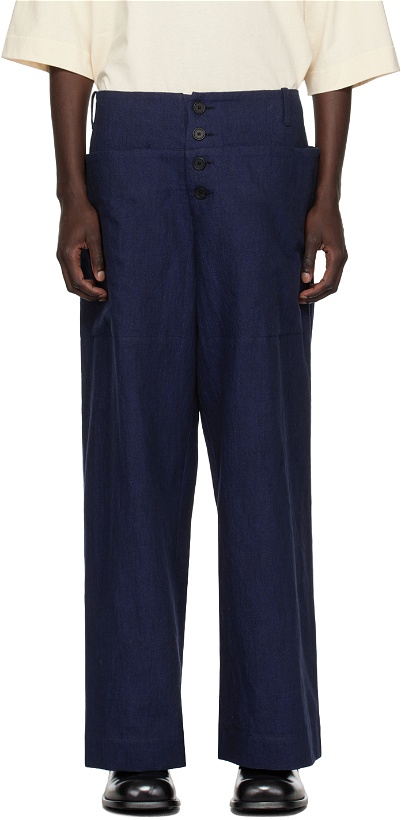 Photo: Toogood Blue 'The Sailor' Trousers