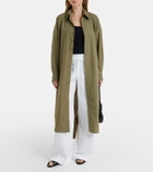 The Frankie Shop Bloom cotton poplin shirt dress
