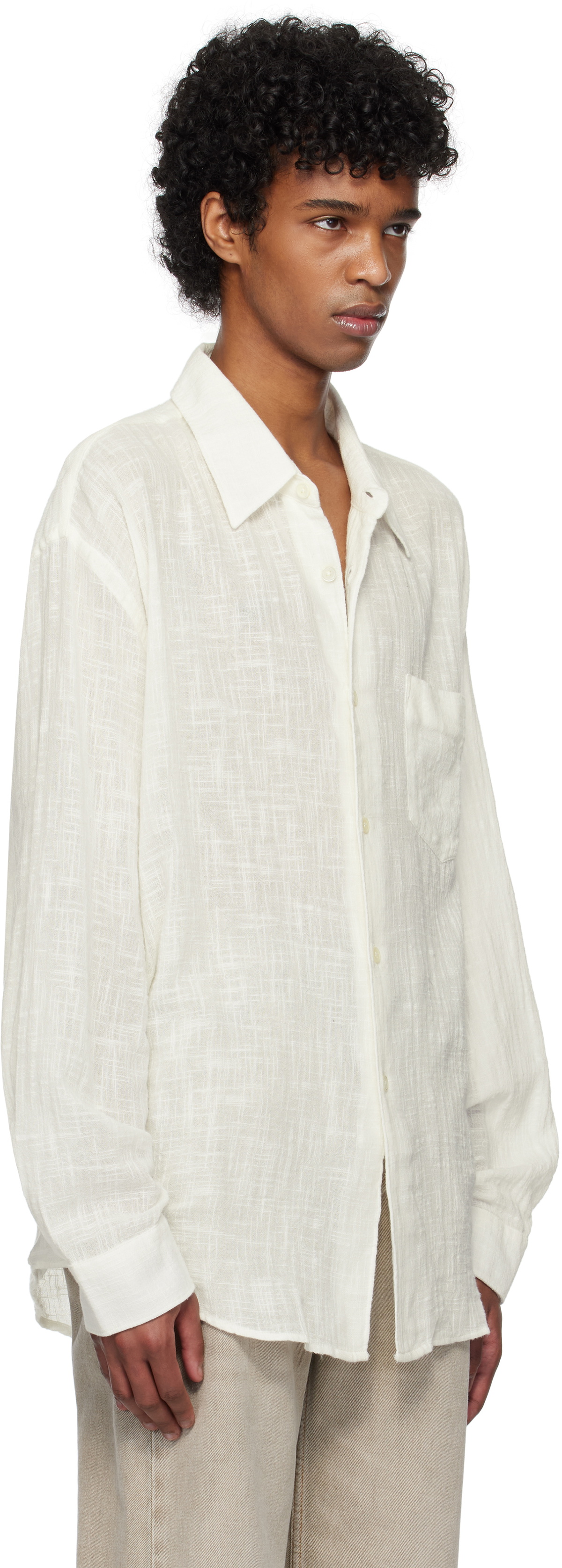 OUR LEGACY Off-White Coco Shirt Our Legacy