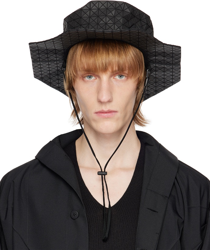 Photo: Bao Bao Issey Miyake Black Structured Hat