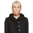 Alyx SSENSE Exclusive Red Buckle Choker