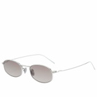 AKILA Icon Sunglasses in Silver/Brown Gradient 