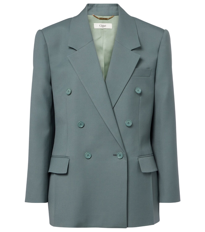 Photo: Chloé Double-breasted wool blazer