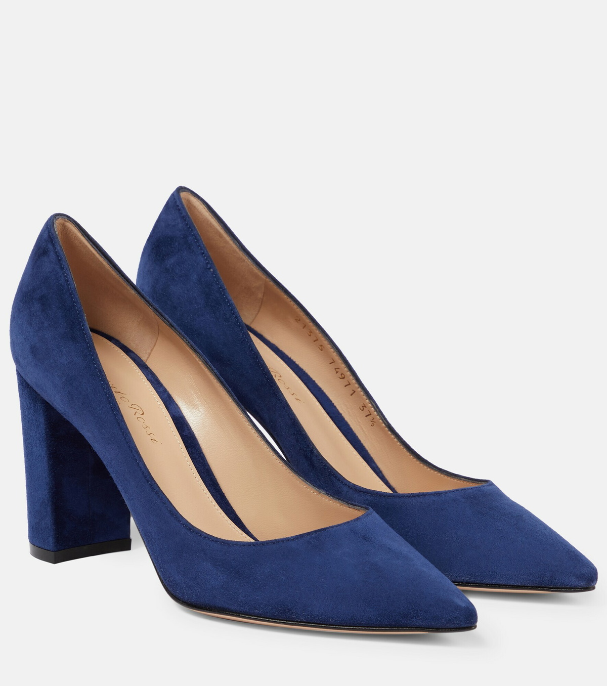 Gianvito Rossi Piper 85 suede pumps Gianvito Rossi