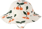 nadadelazos Baby White Cherries Bucket Hat