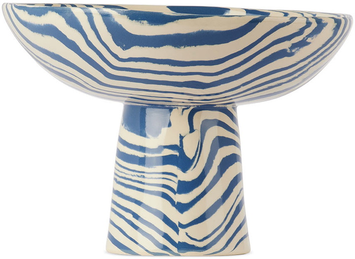 Photo: Henry Holland Studio Blue & White Stripe Chalice Bowl