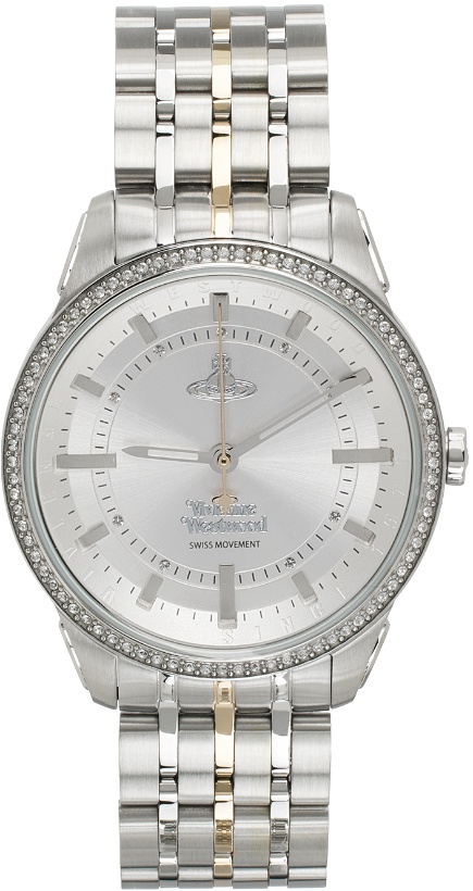 Photo: Vivienne Westwood Silver & Rose Gold Eastend Watch