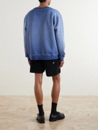Gallery Dept. - Logo-Print Cotton-Jersey Sweatshirt - Blue
