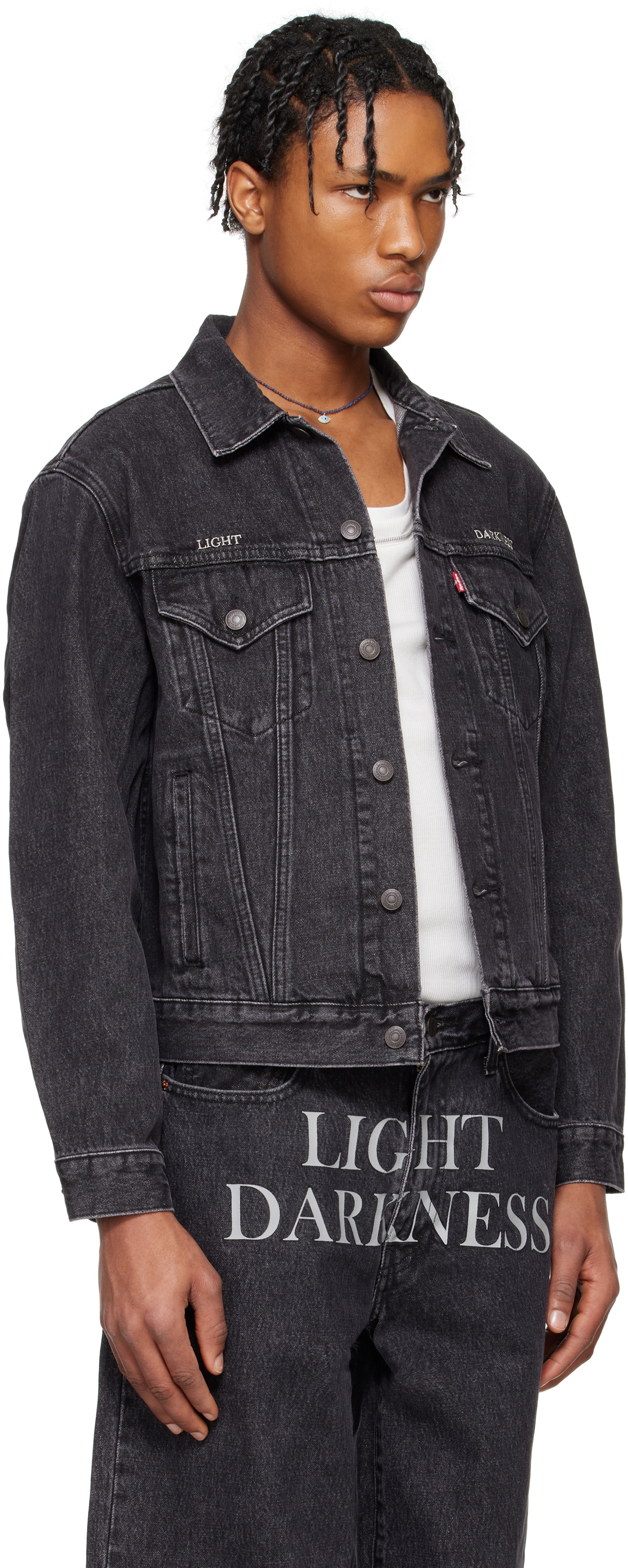 UNDERCOVER Gray Levi's Edition Type III Denim Jacket