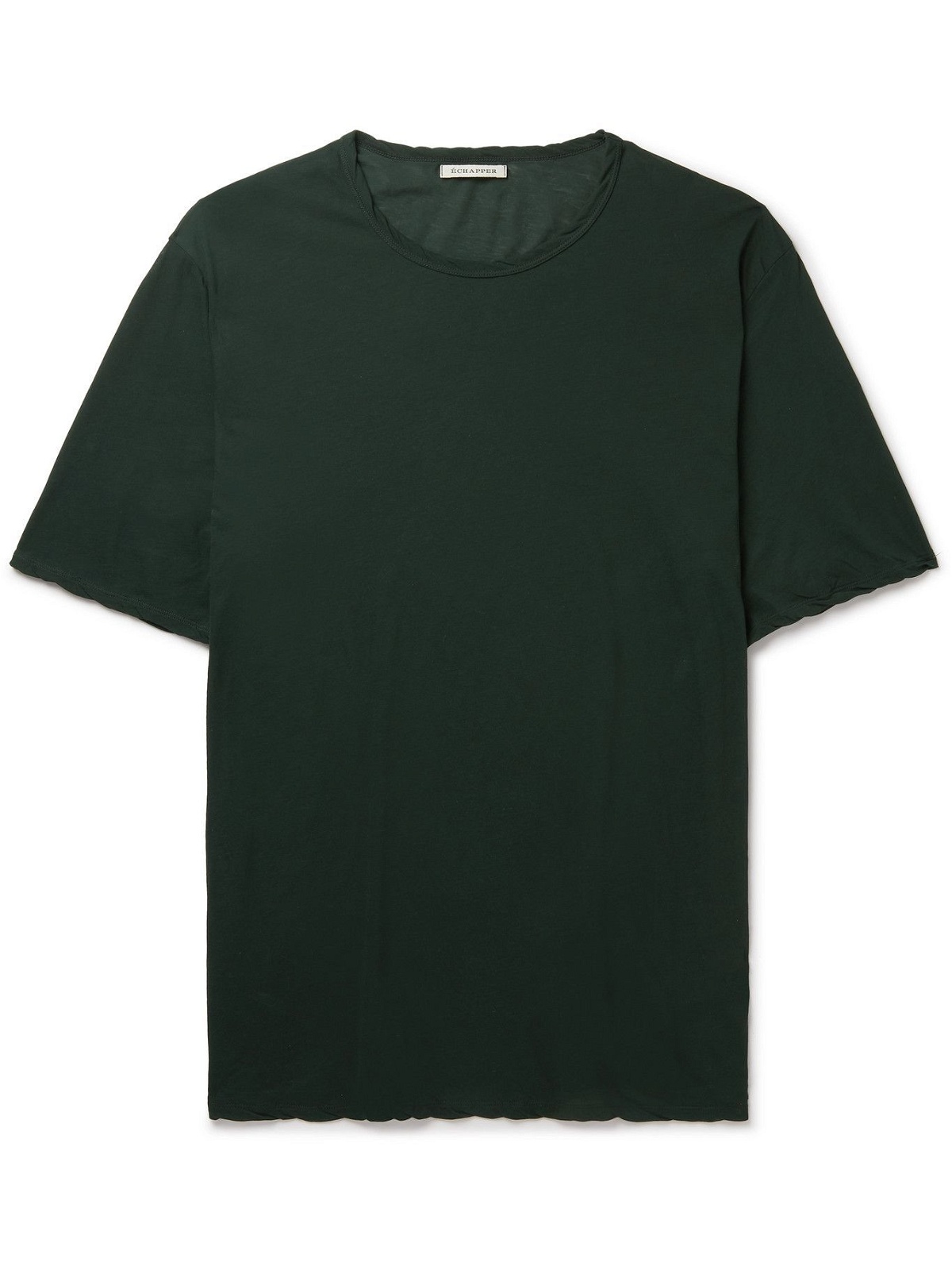 Photo: Échapper - Cotton T-Shirt - Green
