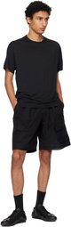 Y-3 Black Running Short Sleeve T-shirt