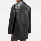 Stand Studio Women's Rumi Leather Jacket in Black