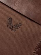 Bennett Winch - Cotton-Canvas and Full-Grain Leather Briefcase