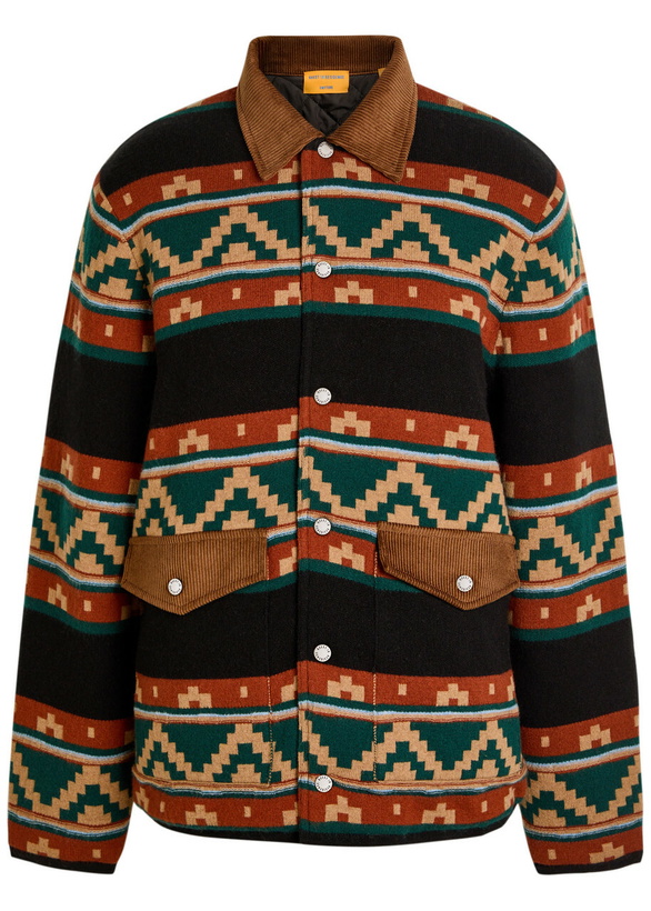 Photo: Guest In Residence Western Industry Quilted Wool and Cashmere-blend Jacket Black