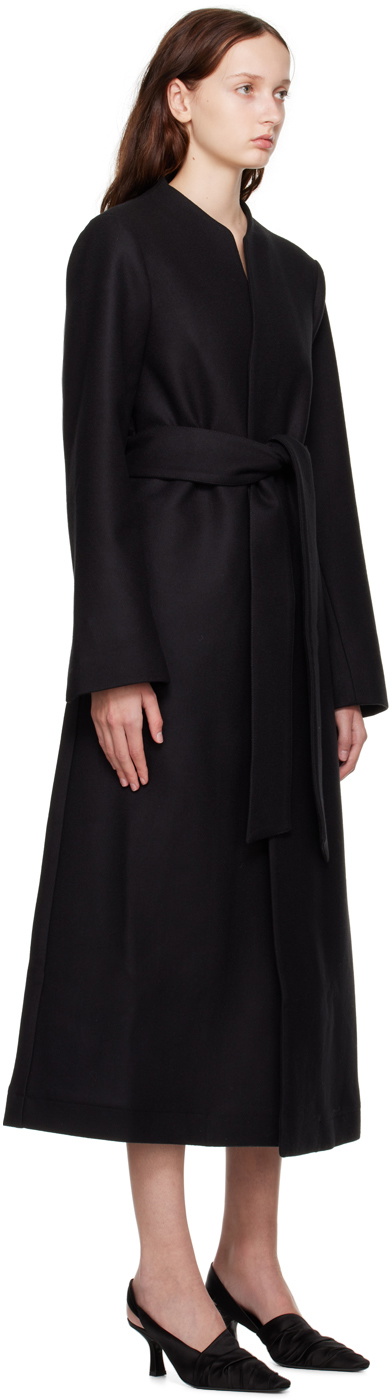 BITE Black Minimal Coat
