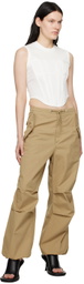 Dion Lee White Corset Tank Top