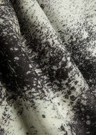 High Chirp Printed Wool Scarf - Black - One Size