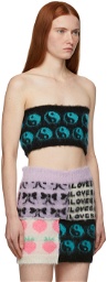 Ashley Williams Black Knit Tube Top
