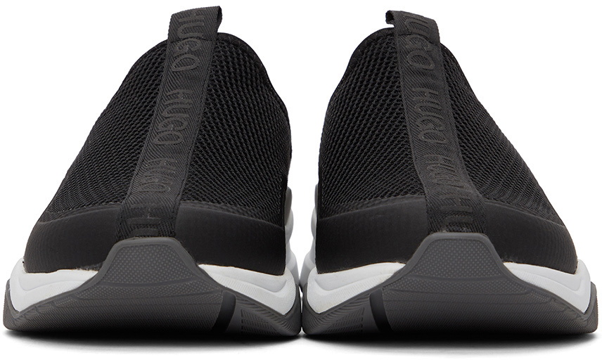 Hugo Black Slip-On Sneakers Hugo Boss