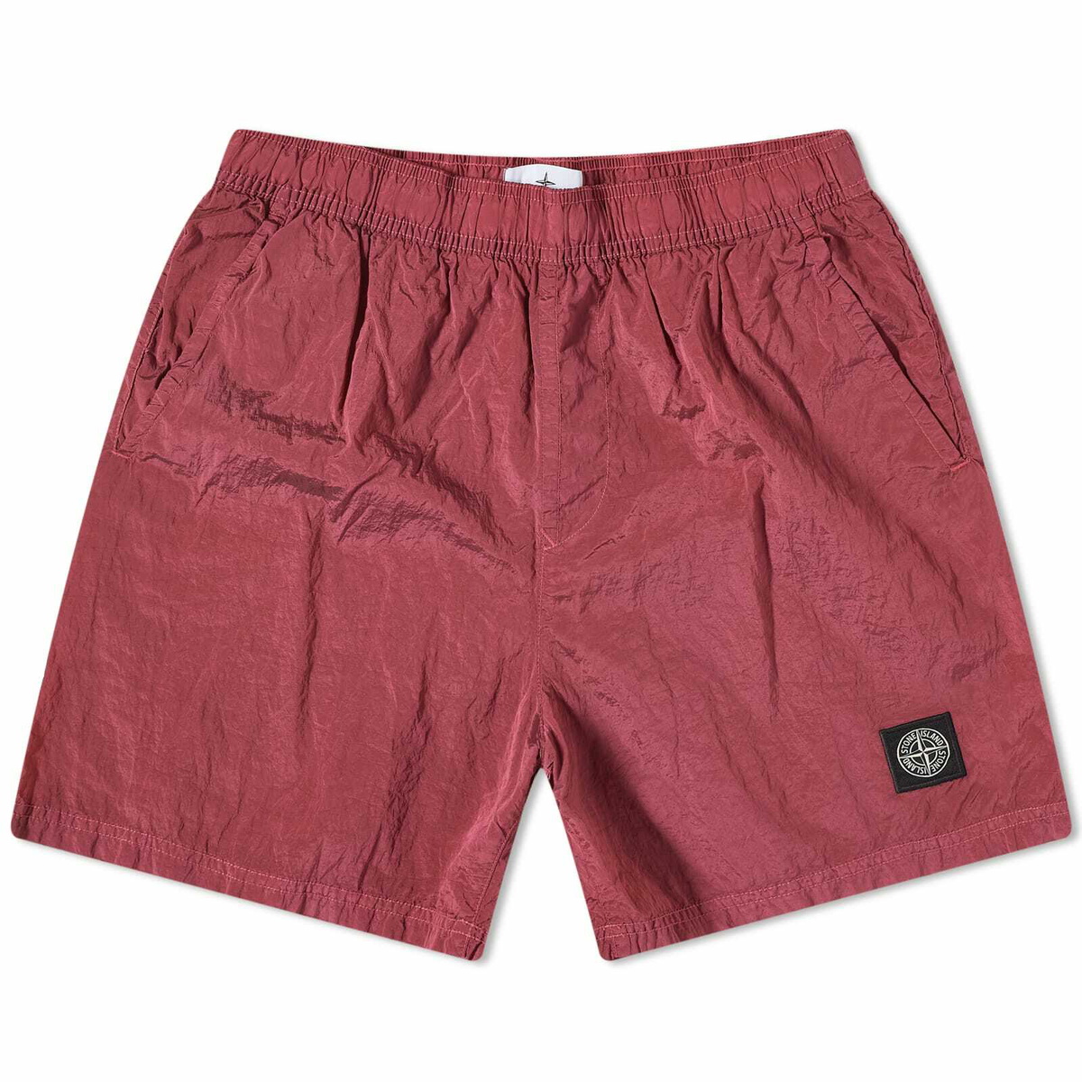 Stone Island Men's Nylon Metal Short in Fuchsia Stone Island