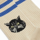 Rostersox Cat Socks in Beige
