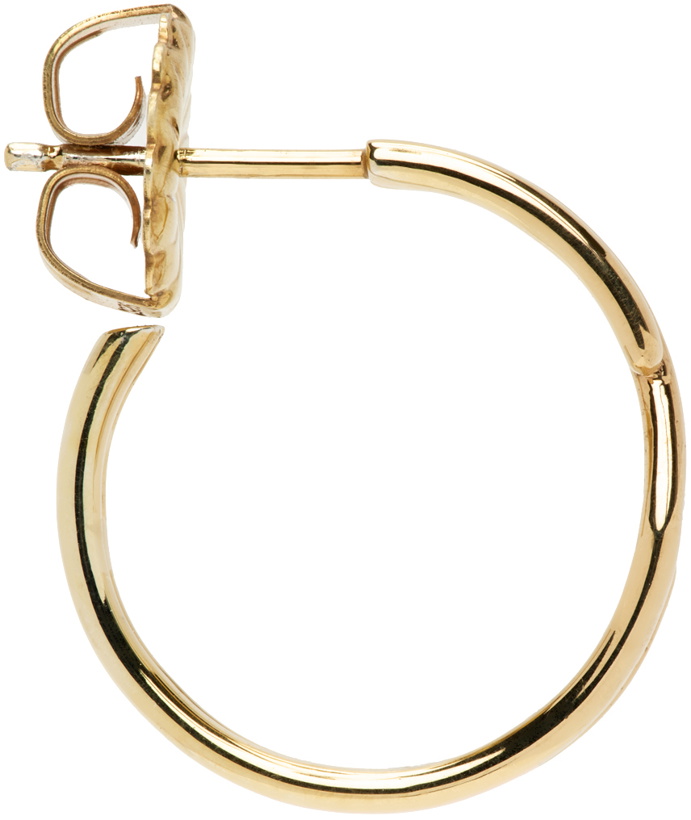 Photo: Secret of Manna Gold Key Ring Single Earring