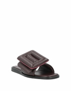 Boyy Womens Sandals Burgundy
