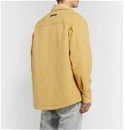 Fear of God - Padded Faux Suede Overshirt - Yellow