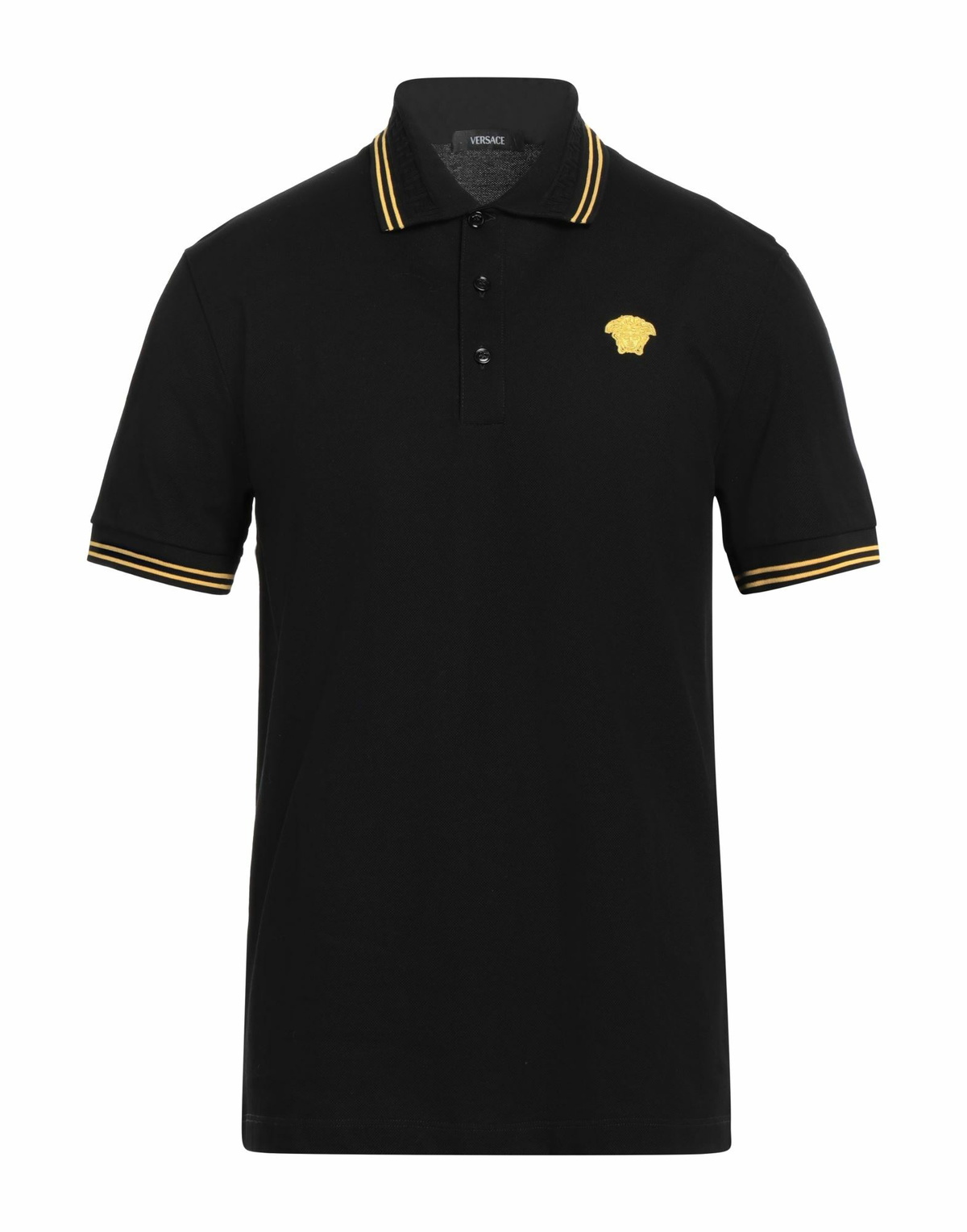 Versace Mens Polo shirt in Black