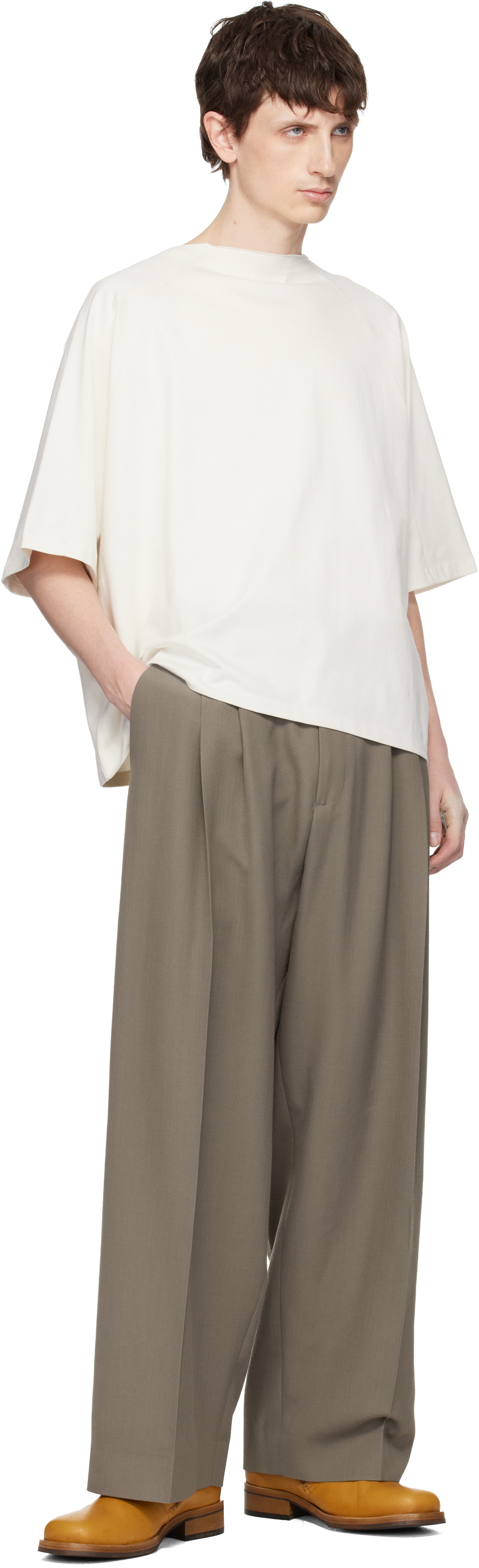 Seventh Off-White Box Cut T-shirt