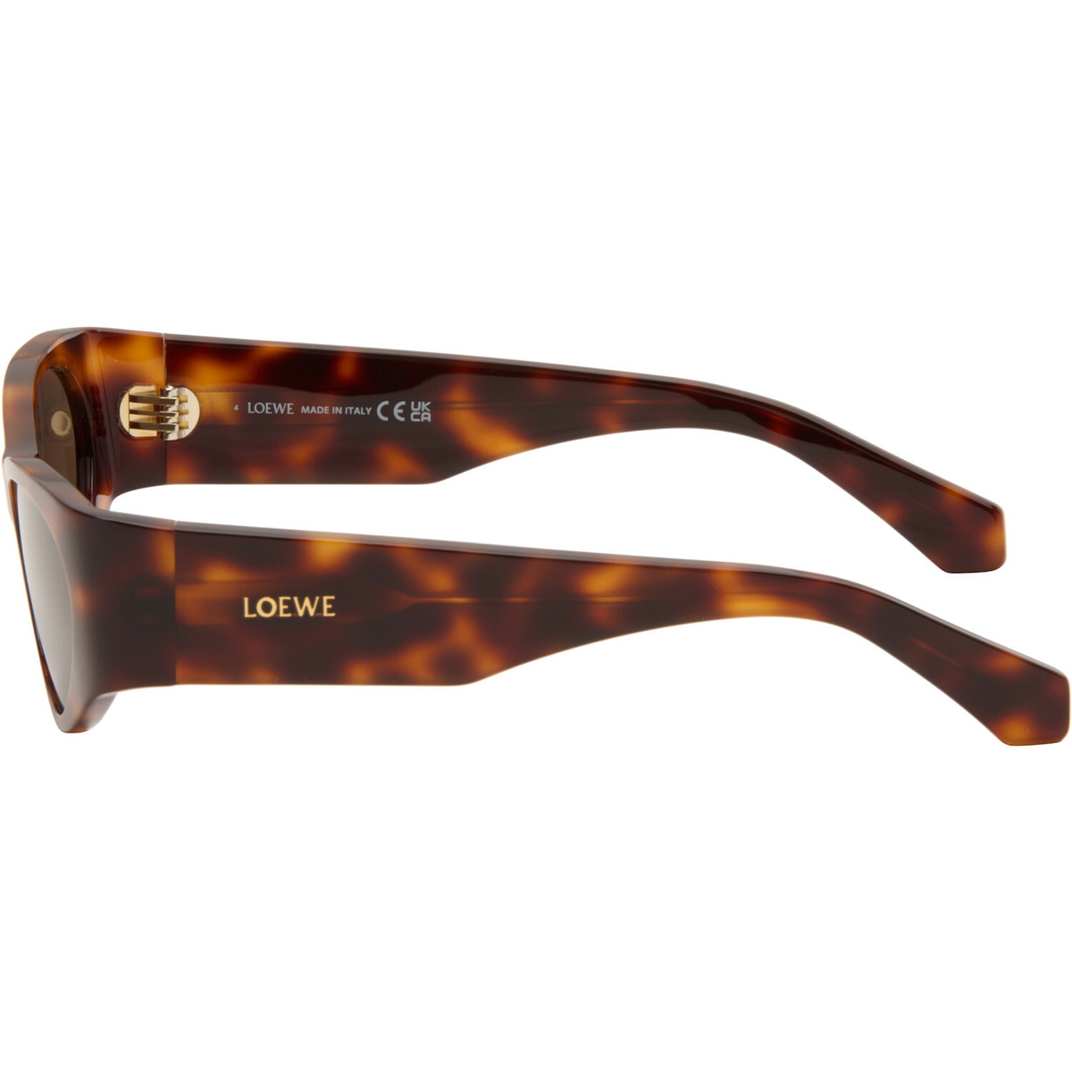 LOEWE Brown Flash Small Cateye Sunglasses