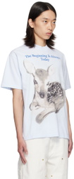 Online Ceramics Blue 'The Beginning' T-Shirt