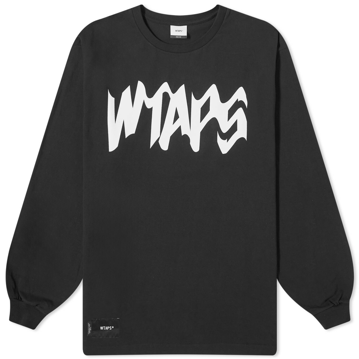 WTAPS - Academy Logo-Appliquéd Embroidered Cotton-Jersey T-Shirt - Black  WTAPS