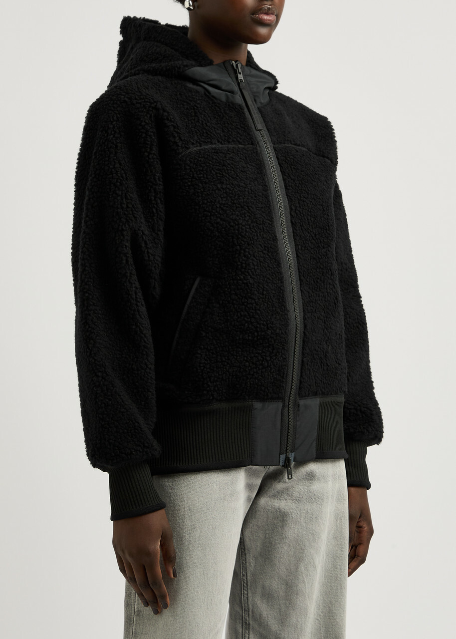 Canada Goose Simcoe Hooded Fleece Jacket Black