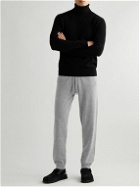 Allude - Tapered Wool and Cashmere-Blend Sweatpants - Gray