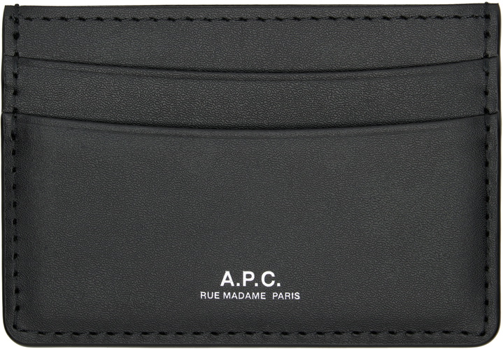 Photo: A.P.C. Black André Card Holder