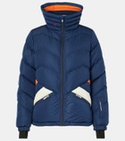 Perfect Moment Duvet houndstooth down ski jacket
