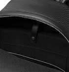 Bottega Veneta - Marco Polo Textured-Leather Backpack - Black