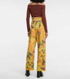 Philosophy di Lorenzo Serafini Camouflage straight jeans