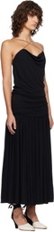 JACQUEMUS Black 'The Abiha' Maxi Dress