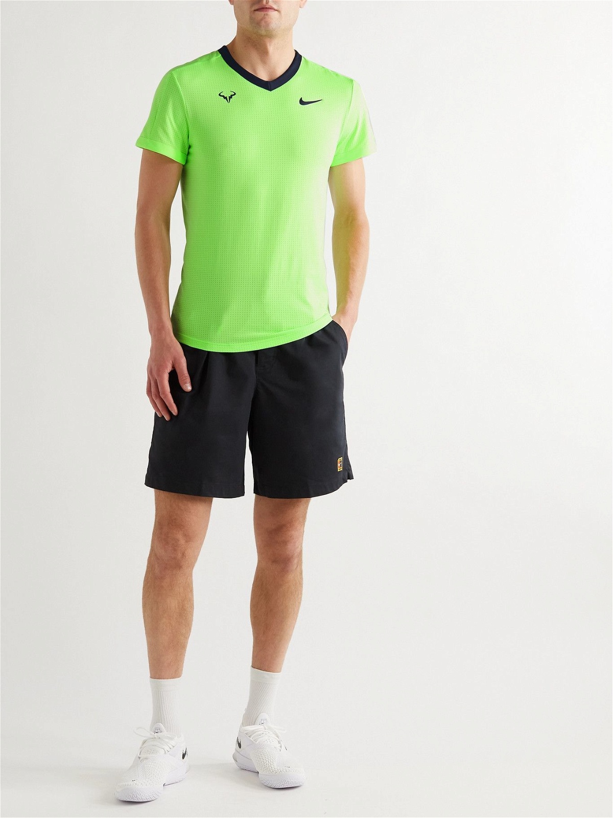 Nike Tennis - NikeCourt Dri-FIT ADV Rafa Tennis T-Shirt - Green Nike Tennis