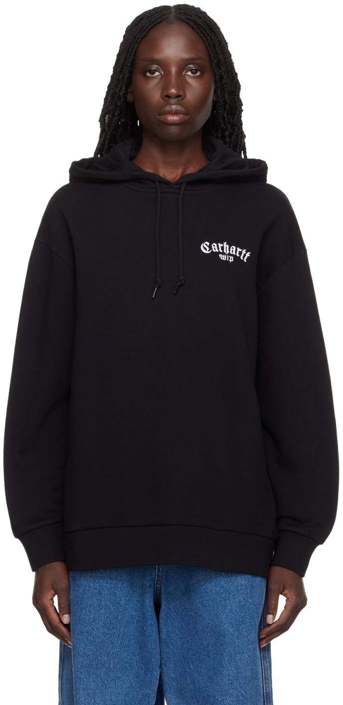 Carhartt wip best sale script hoodie