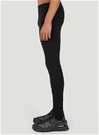 Tapered Legging Track Pants in Black